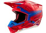 Alpinestars Casco Motocross Sm5 Act2 Rosso/B Taglia: S