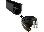 Set Di Guarnizioni Per Porte Di Garage E Parti Inferiori 6,09 M - Protezione Impermeabile Per Il Vostro Garage