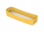 Leitz 5265-00-19 Vaschetta Portaoggetti Leitz My Box Cosy, Lunghezza Din, Giallo