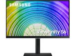 Samsung S24A600UCU - Serie S60UA - Monitor Led - 61 Cm (24") - 2560 X 1440 Qhd @ 75 Hz - Ips - 300 Cd/M² - 1000:1 - HDR10 - 5 Ms - Hdmi, Displayport, USB-C - Schwarz"