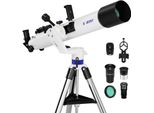 Telescopio Svbony SV520, Telescopio Astronomico Con Montatura Altazimutale, Apertura 90 Mm, Lunghezza Focale 800 Mm, Kit Telescopio Per Bambini E Adulti