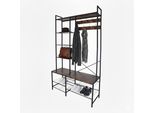 Relaxdays Garderobe Design Industriale