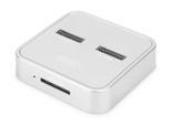 Digitus M.2 Nvme + M.2 Sata Ssd Docking Station With Sd Express Card Reader USB-C™