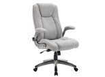 Colamy Sedia Da Ufficio - Sedia Ergonomica Da Scrivania - Sedia Direzionale Girevole, Portata 150 Kg - Grigio