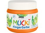 Kreul Vernice Per Dita "Mucki"", Arancione, 150 Ml"