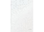 Leitz Wow A4 Blocco Cucito, Foderato, 80 Fogli, Bianco Perla