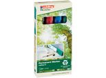 Edding Ecoline 21 Set Pennarelli Permanenti A 4 Colori