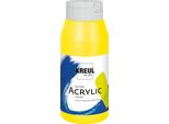 Kreul Pittura Acrilica Solo Goya Triton, Giallo Chiaro, 750 Ml