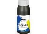 Kreul Pittura Acrilica Solo Goya Triton, Nero, 750 Ml