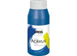 Kreul Pittura Acrilica Solo Goya Triton, Blu Primario, 750 Ml