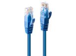 Lindy 48016 Cavo Cat6 U/Utp, Blau, 0,50 M