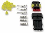 Set Di Connettori Impermeabili, IP65, A 3 Pin