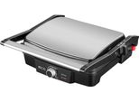 Ecg Kg 100 | Grill A Contatto | 2000 W Di Potenza | 3 Posizioni Del Grill: Grigliata, Barbecue, Scottatura | Apertura Completa Del Grill Fino A 180° Per Facilitare La Grigliata