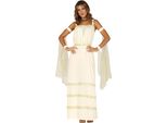Costume Carnevale Antico Dea Greca Romana Abbigliamento Elegante Mitologia Carnevale Festival Dee Stile Travestimento Chic Bellissimo, Taglia: 42 - 44 (L) Colore: Beige