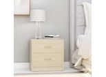 Vidaxl Comodino Rovere Sonoma 40X30X40 Cm Materiale A Base Di Legno