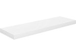 Vidaxl Scaffale Galleggiante Bianco Lucido 80X23,5X3,8 Cm Mdf