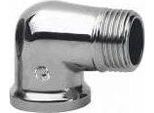 Gomito 1/2" In Ottone Cromato Ag/Ig"