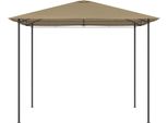 Vidaxl Padiglione 3X3X2,6 M Taupe 160 G/M²