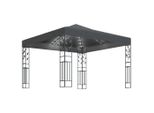 Padiglione Con Luci Led 3X3 M Antracite