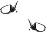Johns, Adatto Per Vw Golf Specchio Esterno Vi (5K1/AJ5/517) 10/08-11/13 Set Destro E Sinistro, Nero