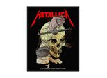 Metallica - Taglia Standard - Toppa "Harvester Of Sorrow"" - Poliestere RO1055 (Taglia Unica) (Nero/Giallo/Rosso)"