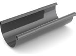 Bryza Gutter, Grondaia In Plastica Ø 75 Mm, Lunghezza 2 M, Antracite Ral 7021