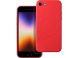 Custodia / Cover Per Apple Iphone 7 / 8 / Se 2020 / Se 2022 Rosso - Custodia In Silicone Mag Cover