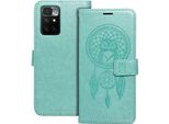 Mezzo Custodia A Libro Per Xiaomi Redmi 10 / 10 2022 Acchiappasogni Verde 585371