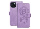 Custodia / Cover Per Apple Iphone 15 Dream Catcher Viola - Libro Mezzo Book