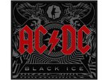 Ac/Dc - Toppa "Black Ice"", Tessuto RO6351 (Taglia Unica) (Nero/Rosso)"