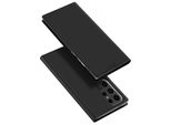 Dux Ducis, Custodia Per Samsung Galaxy S24 Ultra, Porta Carte E Funzione Stand, Nero