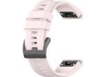 Bracciale Da Polso/Bracciale Adatto Per Garmin Smartwatch Fenix 3 / 3HR / 5X / 6X / 6X Pro / 7X / 7X Pro Rosa (3)