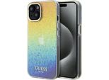Guess Guhcp14Shdecmi Iphone 14 / 15 / 13 6.1 Wielokolorowy Custodia Rigida Iml Specchio Sfaccettato Disco Iridescente