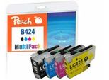 Peach PI500-389 Peach Patrone Brother LC-424 Multipack Kompatibel