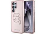 Custodia Karl Lagerfeld Strass K. Head Logo Do Samsung Galaxy S25 Ultra RóżOwy