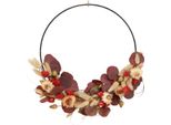 Anello Scatola Fai Da Te Corona Di Fiori Secchi Fiori Di Paglia Ø30Cm - Anello Decorazione Boho Progettare Da Soli