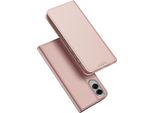 Custodia Per Cellulare Con Sportello Per Galaxy S25 Edge, Dux Ducis Skin Pro, Rosa