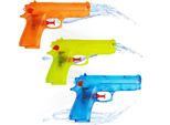 Set Di 3 Pistole A Spruzzo D'acqua - Circa 12 Cm A Lunga Gittata Pistola A Spruzzo D'acqua Piccola Mini Per Bambini