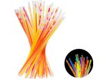Bastoncini Luminosi Colorati Da 20 Cm, 100 Pezzi Con Connettori