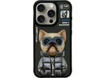 Nimmy Etui Iphone 15 Pro Max 6.7 Czarny/Black Cool&Cute 2.0 Dog