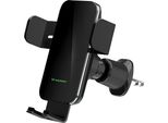 Wozinsky Wedz-3Y8S Supporto Per Auto Con Caricatore Induttivo Da 15W Per Telefono Su Griglia Dell'aria - Nero