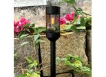 Forever Light Lampada Led Solare In Acciaio Sunari FLS-15, Schwarz