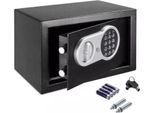 Cassaforte Con Serratura A Combinazione Elettronica E Chiave Di Emergenza - 8,5 L, 31 X 20 X 20 Cm