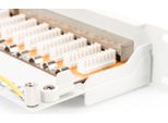 Digitus | Patch Panel | DN-91624S | Bianco | Categoria: Cat 6; Porte: 24 X RJ45; Durata: 7,7 Kg; Forza Di Inserimento: 30N Max | 48,2 X 4,4 X 10,9 Cm