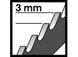 Lama Per Seghetto Alternativo T 111 C Lunghezza Totale 100 Mm Denti 3 Mm Hcs 5 Pezzi/Card Bosch