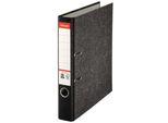 Cartella A Leva A4 Esselte, Dorso 5 Cm, Marmo, Nero