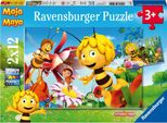Ravensburger 7594 Puzzle Maya L'ape Nel Prato Fiorito 2 X 12 Pezzi