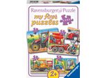 Ravensburger Puzzle Bei Der Arbeit, My First Puzzles, Kinderpuzzle, Legespiel, Kinder Spiel, Puzzlespiel, 8 Teile, 06954 5