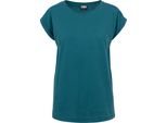 Urban Classics Donna - Camicia A Spalla Estesa Verde Acqua - S