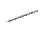 FABER-CASTELL 110984 Buntstift Jumbo Grip - Blau Metallic